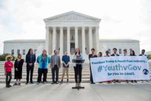 Twenty-one young Americans, ages 11 to 22, are suing the U.S. government over its failure to address climate change.
