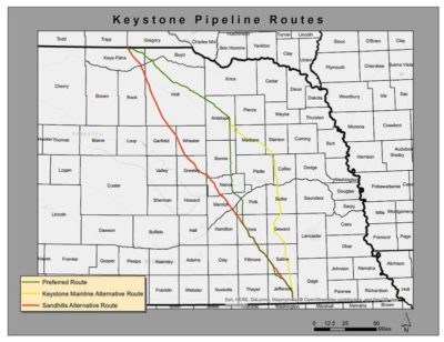 TransCanada has been approved to build the Keystone XL pipeline along its "mainline alternative route," which lies north of the originally intended route, and avoids the fragile Sandhills ecosystem.