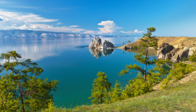 The Lake Baikal World Heritage site in Russia has lost 5 percent of its forest cover because of unsustainable logging practices.