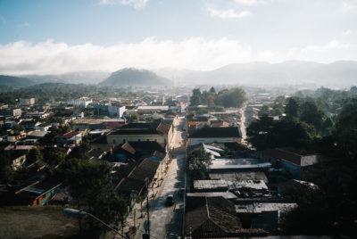 The market town of La Esperanza, Honduras, where Berta Cáceres's organization, COPINH, is based.