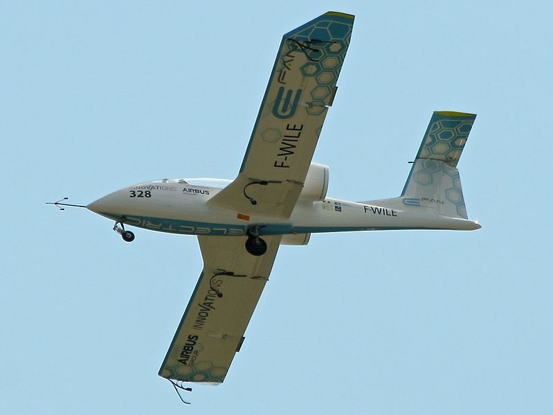 Airbus E-Fan electric plane