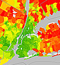 NYC metro carbon footprints