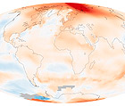 NASA Global Temperature Anomalies 2011