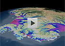 NASA Antarctica Ice Movement Mapping