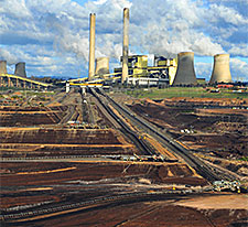 Coal power station in Australia