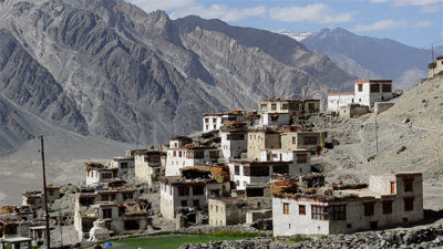 Without the water once supplied by a glacier, the Himalayan town of Kumik is now planning to relocate.