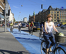 Bicyclists in Copenhagen