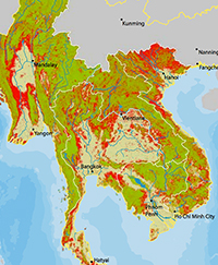 Greater Mekong Forest Cover Change