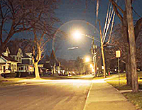 Street Light Glare Bomb