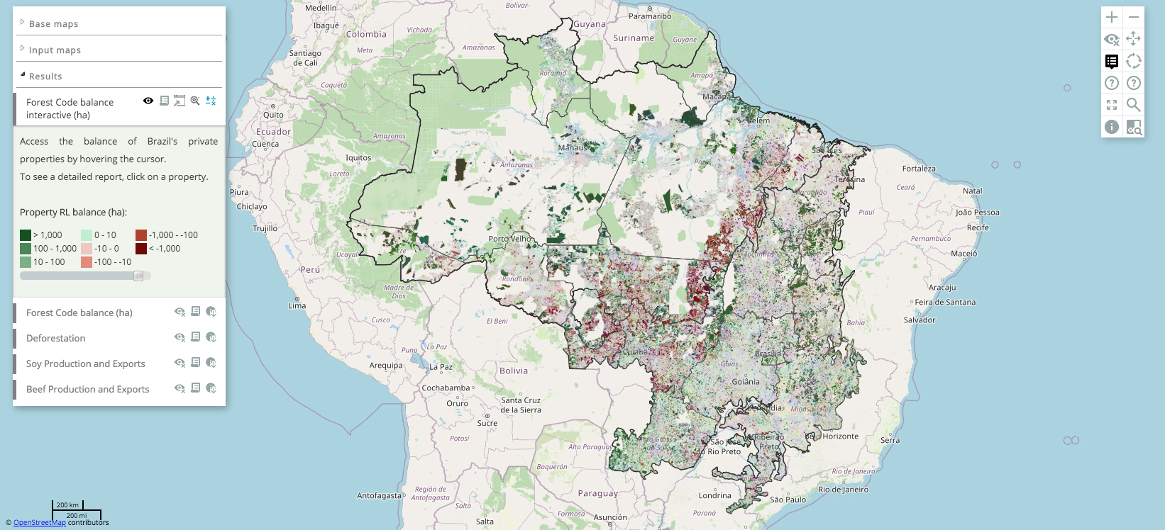 Brazil Deforestation Supply Chain Web 