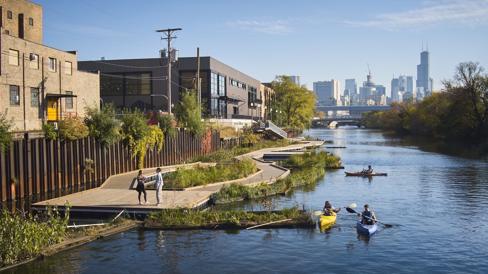How Floating Wetlands Are Helping to Clean Up Urban Waters - Yale Environment 360