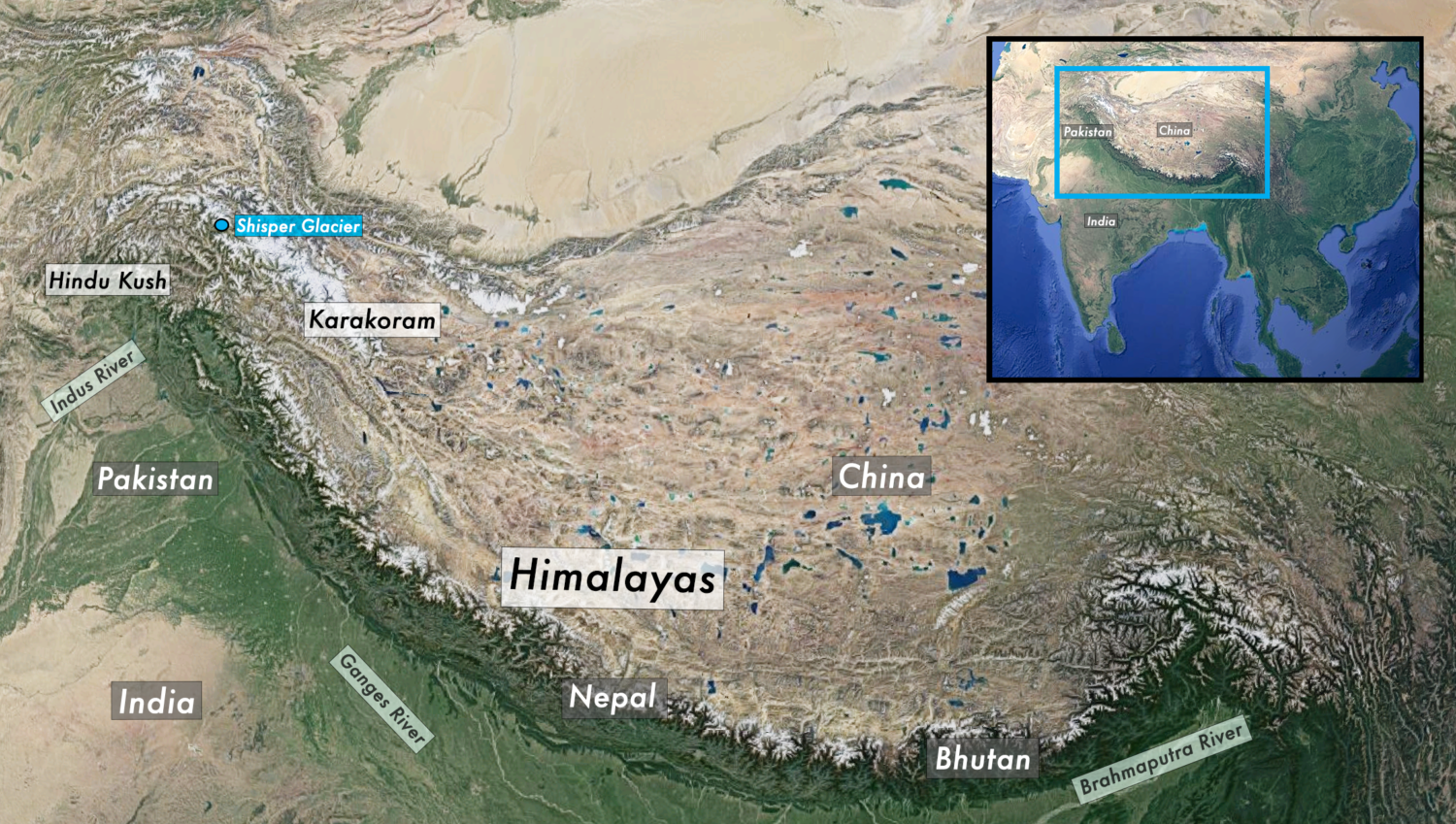 Degelo do Himalaia ameaça a segurança hídrica de um bilhão de pessoas