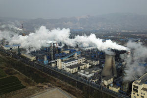 A coal processing plant in Hejin in central China's Shanxi Province