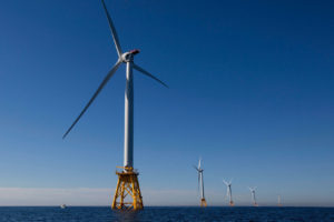 Block Island Wind Farm off the Rhode Island coast began operating in December 2016.
  