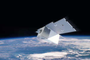 A computer rendering of a methane-sensing satellite to be launched in 2023 by Carbon Mapper, a U.S. public-private partnership.
