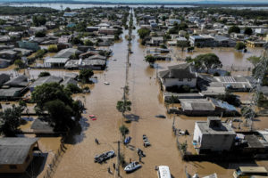 Flooding in Eldorado do Sul in southern Brazil, May 9, 2024.
