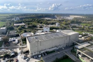 The Holcim cement plant in Lägerdorf, Germany.