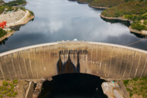 Engineers have found cracks in the 420-foot-high Kariba Dam on the Zambezi River in Southern Africa.