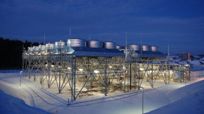A 5.5 megawatt geothermal plant in Traunreut in southeastern Bavaria.