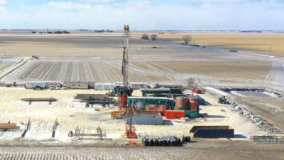 A hydrogen drilling facility in Nebraska.