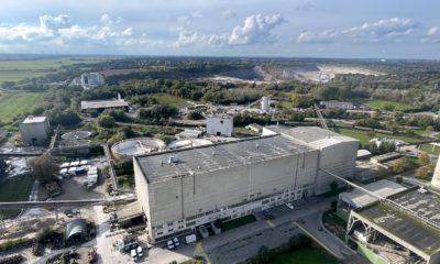 The Holcim cement plant in Lägerdorf, Germany.