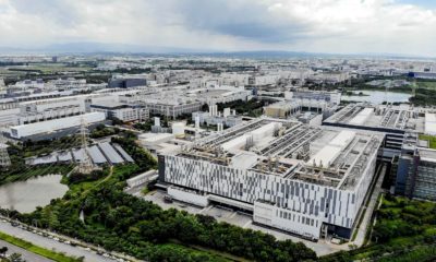 A Taiwan Semiconductor Manufacturing Company factory in Taipei.