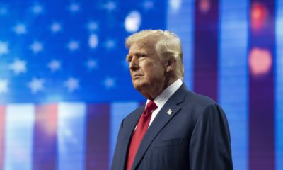 Donald Trump at a campaign rally in Glendale, Arizona, in August.

