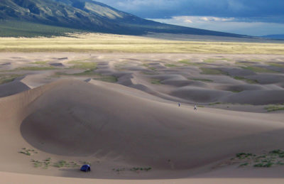 Great Sand Dunes National Park in Colorado is so quiet that noise levels often fall below acoustic equipment's measurement threshold.
