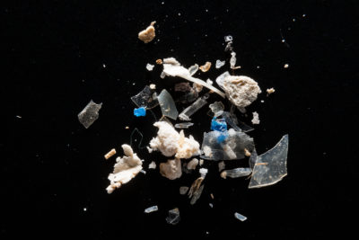 Microplastics found in Maryland's Patapsco River.