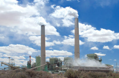 The Cholla Power Plant, a coal-fired power plant near Joseph City, Arizona.
