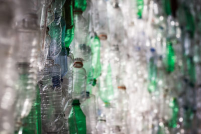 An installation on plastic waste at the 2012 Minnesota State Fair.