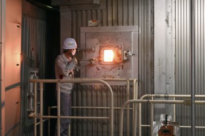 A coal-fired power plant in Yokohama, Japan.