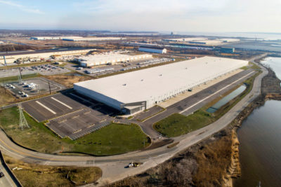 The Tradepoint Atlantic e-commerce logistics hub near Baltimore. Hilco Redevelopment Partners plans to build a similar facility on the former Philadelphia refinery site. 