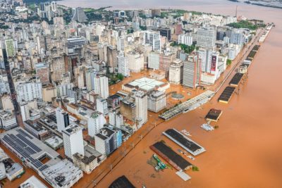 Flooding in Canoas, Brazil, May 5, 2024.