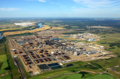 Shell's Scotford petrochemical complex near Edmonton, Canada includes a carbon capture project.