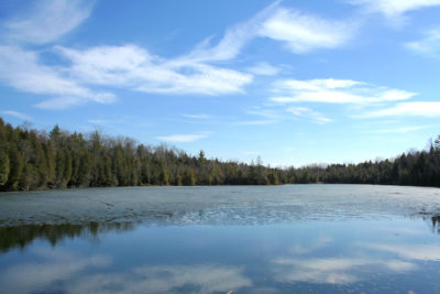 Crawford Lake in Ontario, Canada.