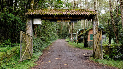 The entrance to La Amistad National Park, which will now be controlled by the Naso under a joint management plan with the government.