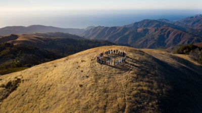 For the first time since 1770, members of the Esselen tribe hold a ceremony on ancestral land returned to them in California's Big Sur region.