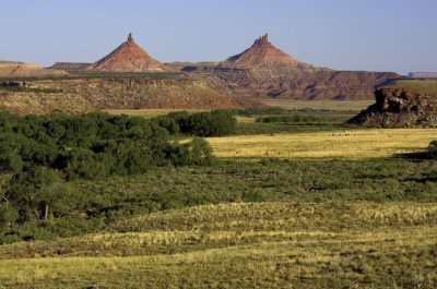 Indian Creek in Bears Ears National Monument, Utah, which lost much of its federal protections this month, opening it up to mining and drilling operations.