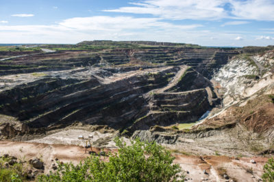 The Nchanga copper mine, operated by Konkola Copper Mines, in Chingola, Zambia.