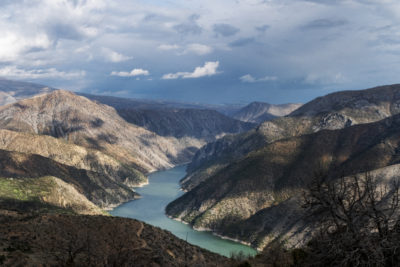 The Euphrates River close to its headwaters in Turkey.