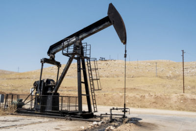 An oil field in Hasankeyf, Turkey.