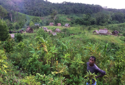 The village of Antanambao, outside Masoala National Park in Madagascar, where many residents work in the rosewood trade.