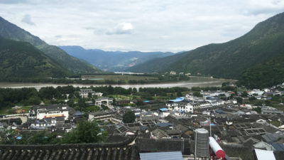 The town of Shigu sits just above the proposed Longpan site, along the Yangtze River.