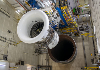 Rolls-Royce tests an engine run on sustainable fuel for Virgin Atlantic.
