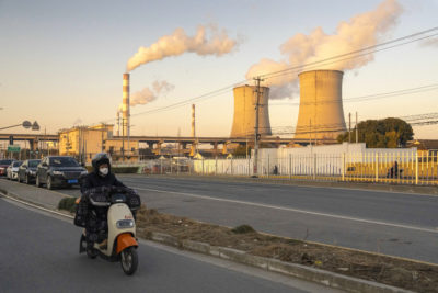 The Wujing coal-fired power plant in Shanghai.