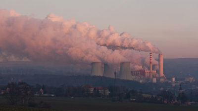The coal-burning Turów Power Station in Bogatynia, Poland.