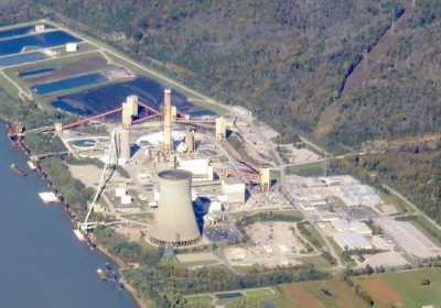 The William H. Zimmer coal plant near Moscow, Ohio is set to retire this year.