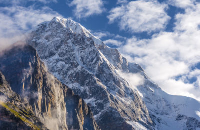 Nilkanth Peak in the Himalayas.
