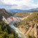 The Yellowstone River as it flows through Yellowstone National Park in Wyoming.
